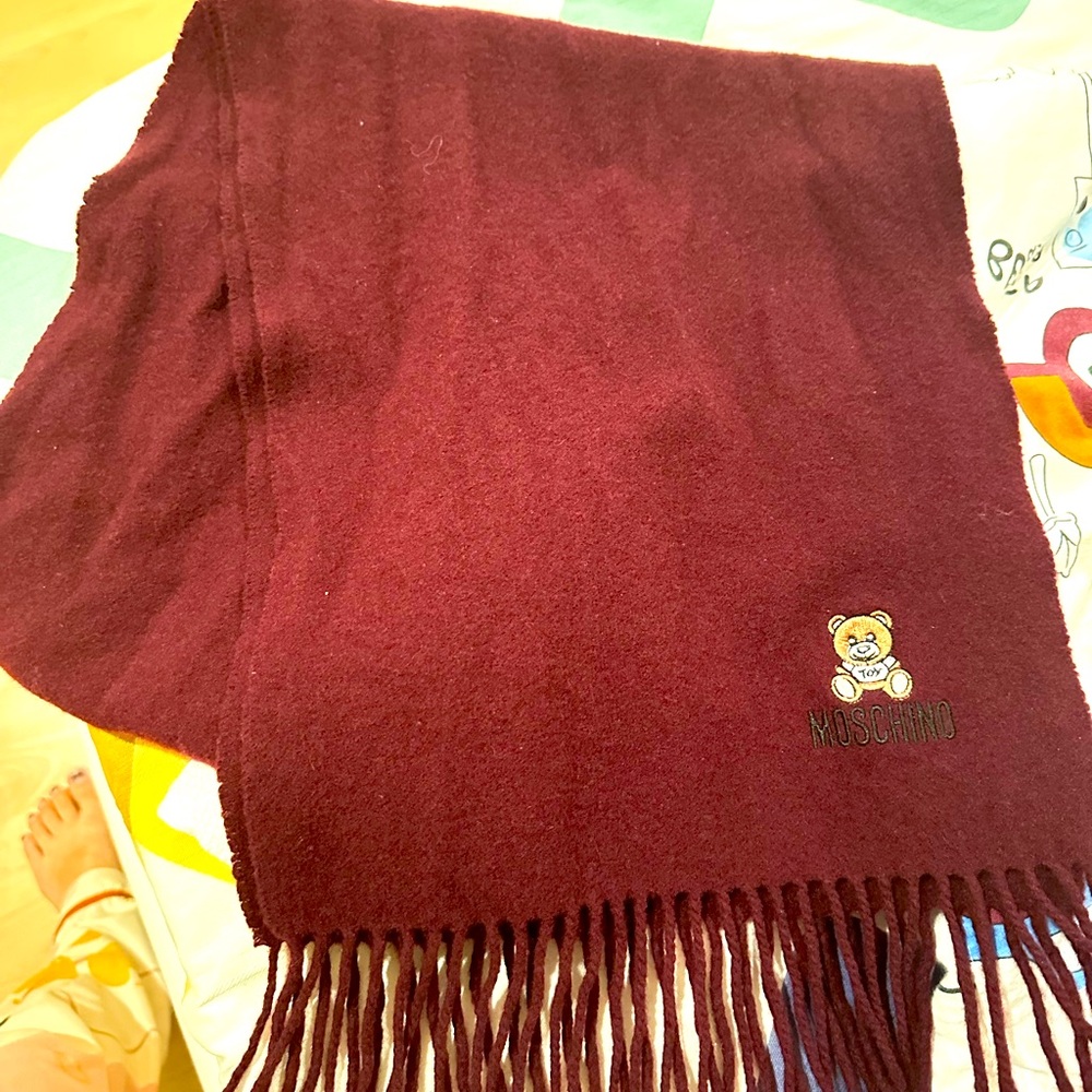 Authentic Moschino scarf